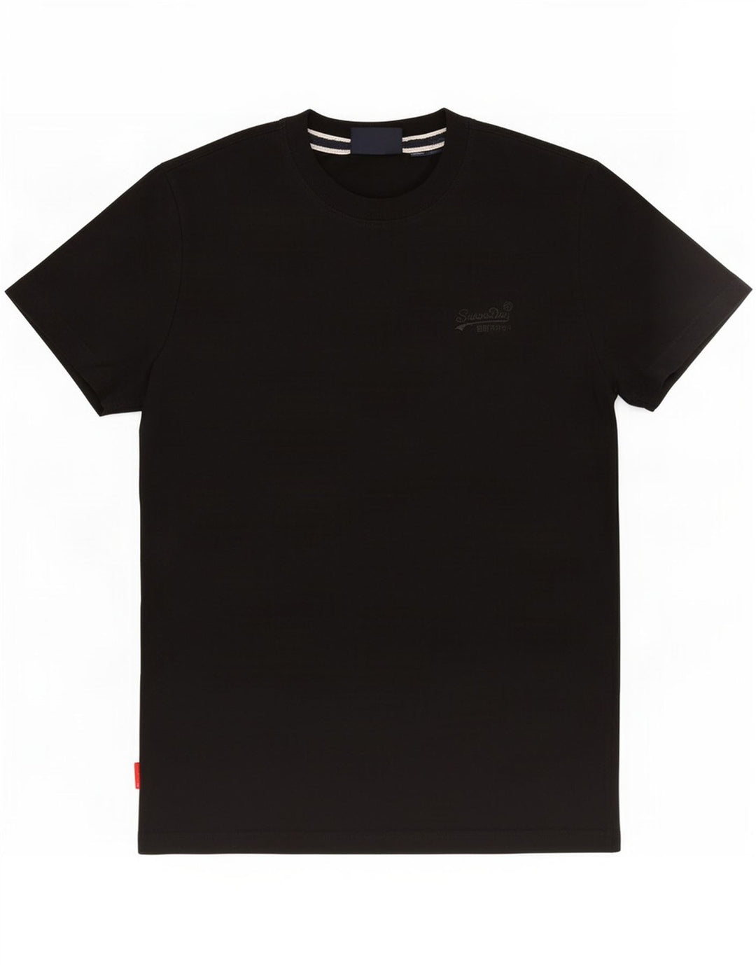 Superdry T-shirt da uomo Top Medium Black Cotton