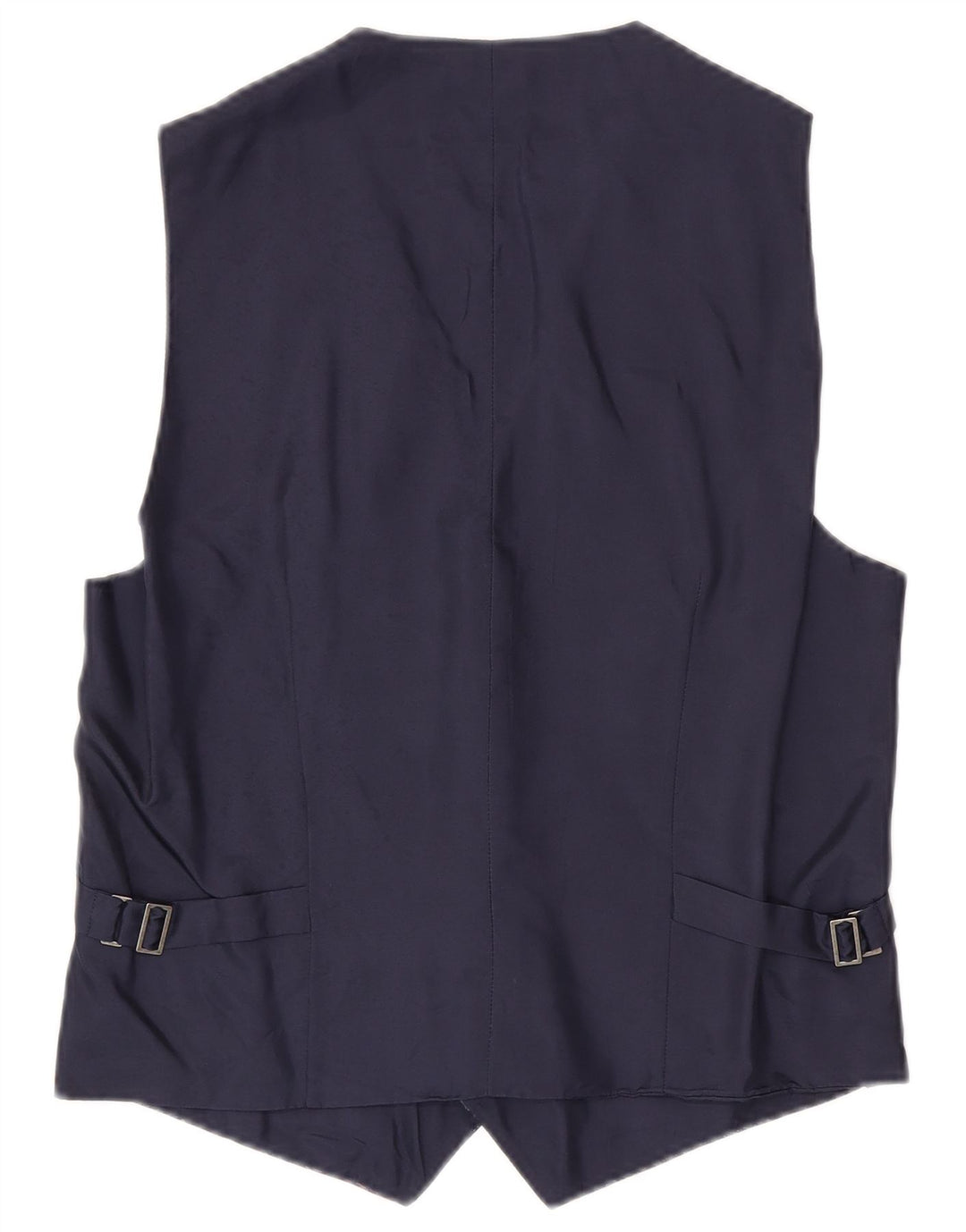 Gilet da uomo VINTAGE piccolo blu navy con motivo cachemire