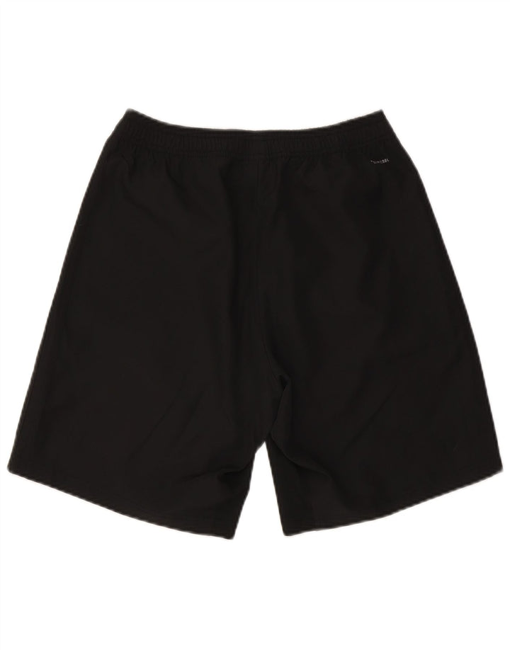 Pantaloncini sportivi Adidas Climacool da uomo piccoli in poliestere nero