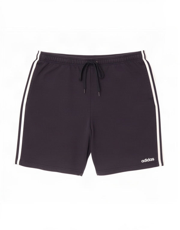 Pantaloncini sportivi da uomo Adidas 2XL cotone blu navy
