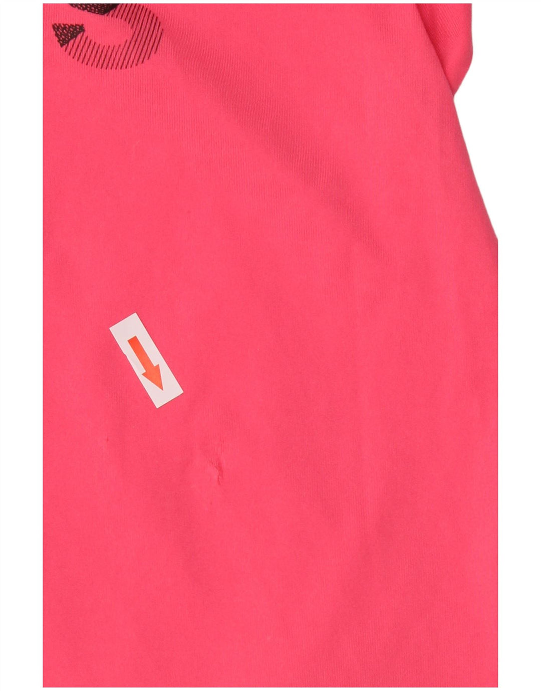 T-shirt grafica da donna Adidas Top UK 12/14 poliestere rosa medio