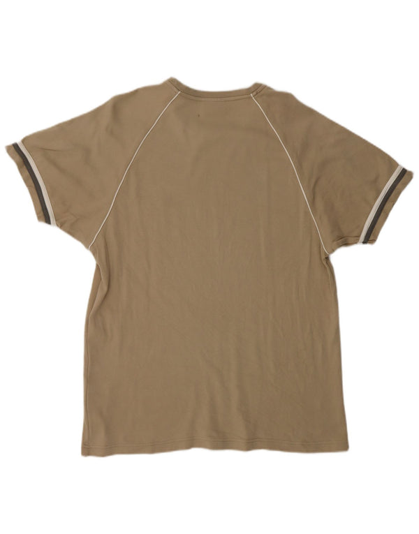 T-shirt da uomo Champion Top XL in cotone beige
