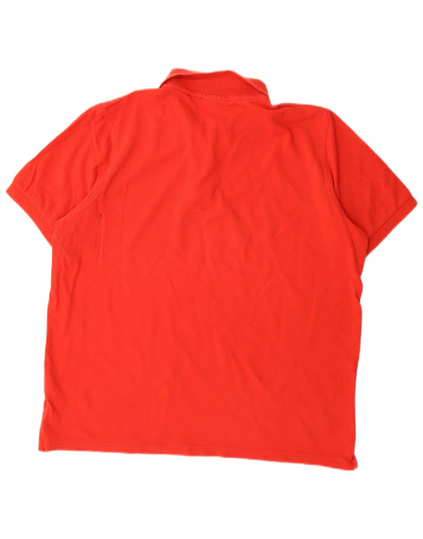 Polo da uomo Hugo Boss XL in cotone rosso