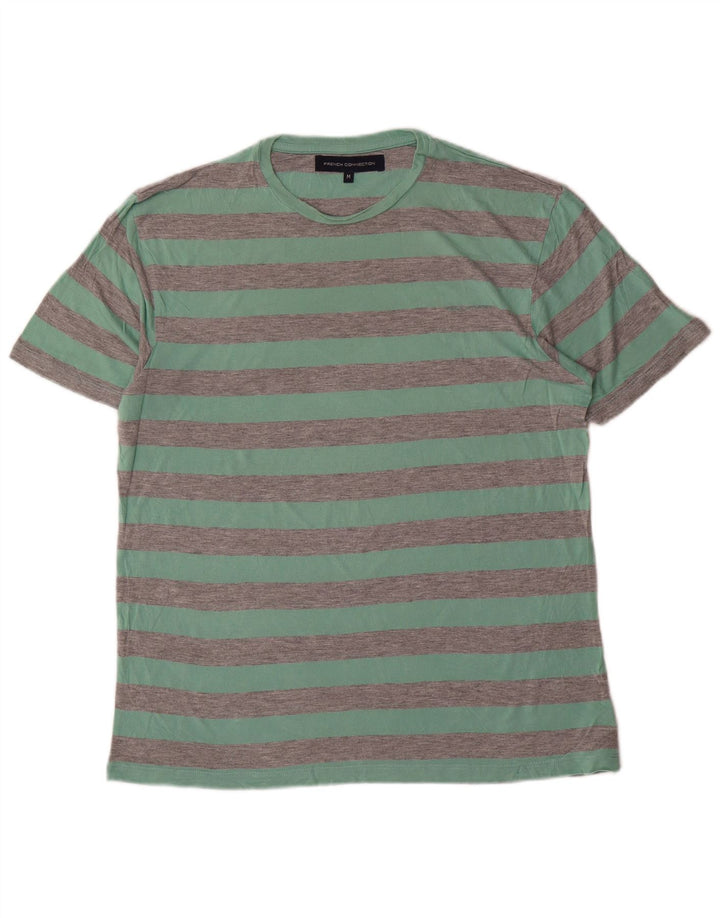 T-shirt da uomo French Connection Top in viscosa verde medio