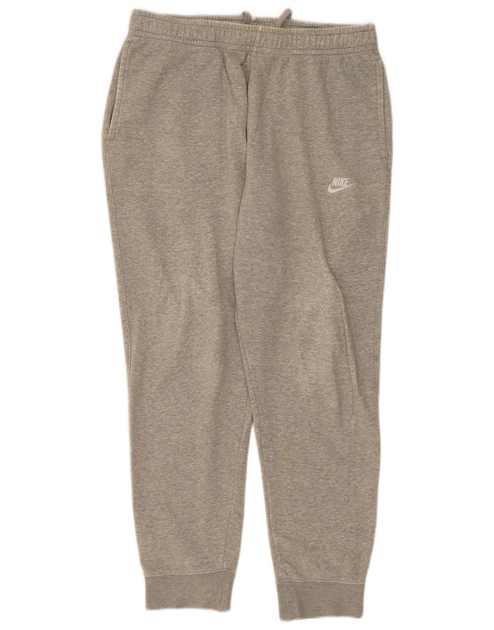 Pantaloni da tuta da uomo Nike Joggers grandi in cotone grigio