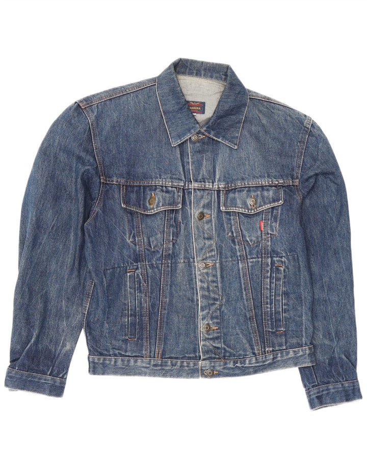 Giacca di jeans da uomo Carrera UK 40 grande cotone blu