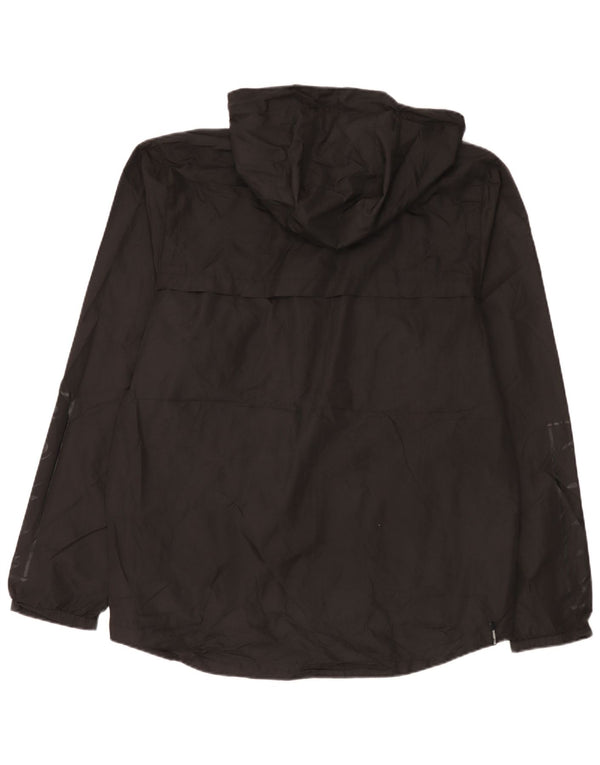Giacca antipioggia da uomo con cappuccio grafico Billabong UK 44 2XL poliestere nero