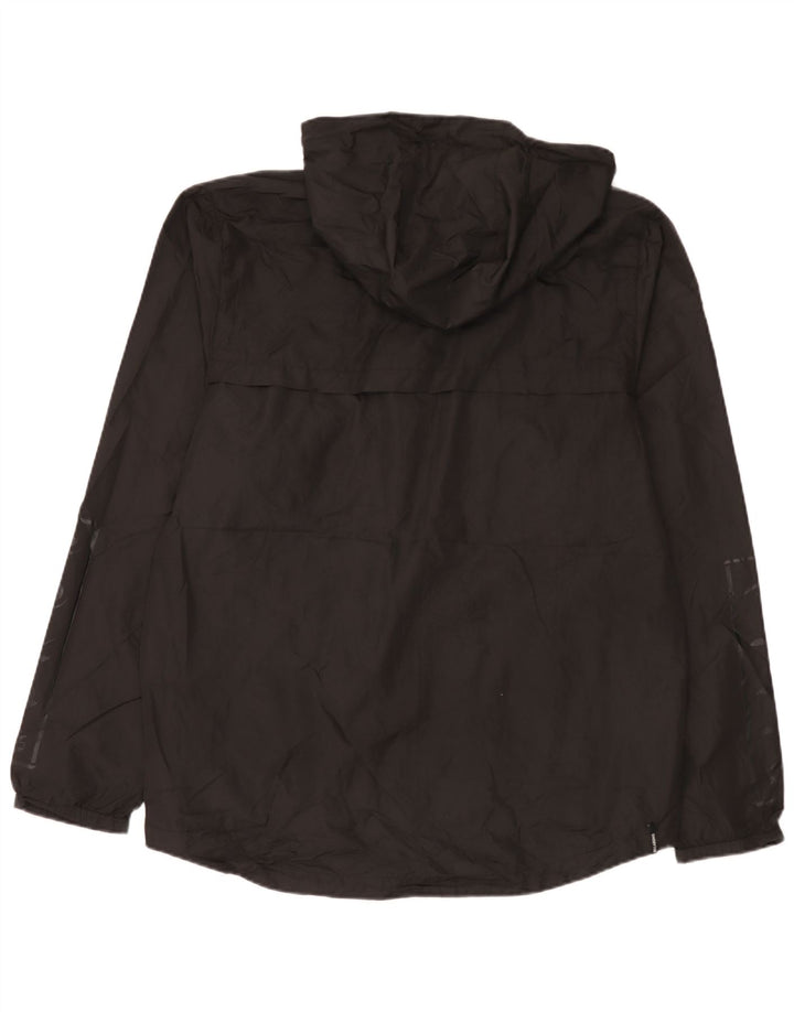 Giacca antipioggia da uomo con cappuccio grafico Billabong UK 44 2XL poliestere nero
