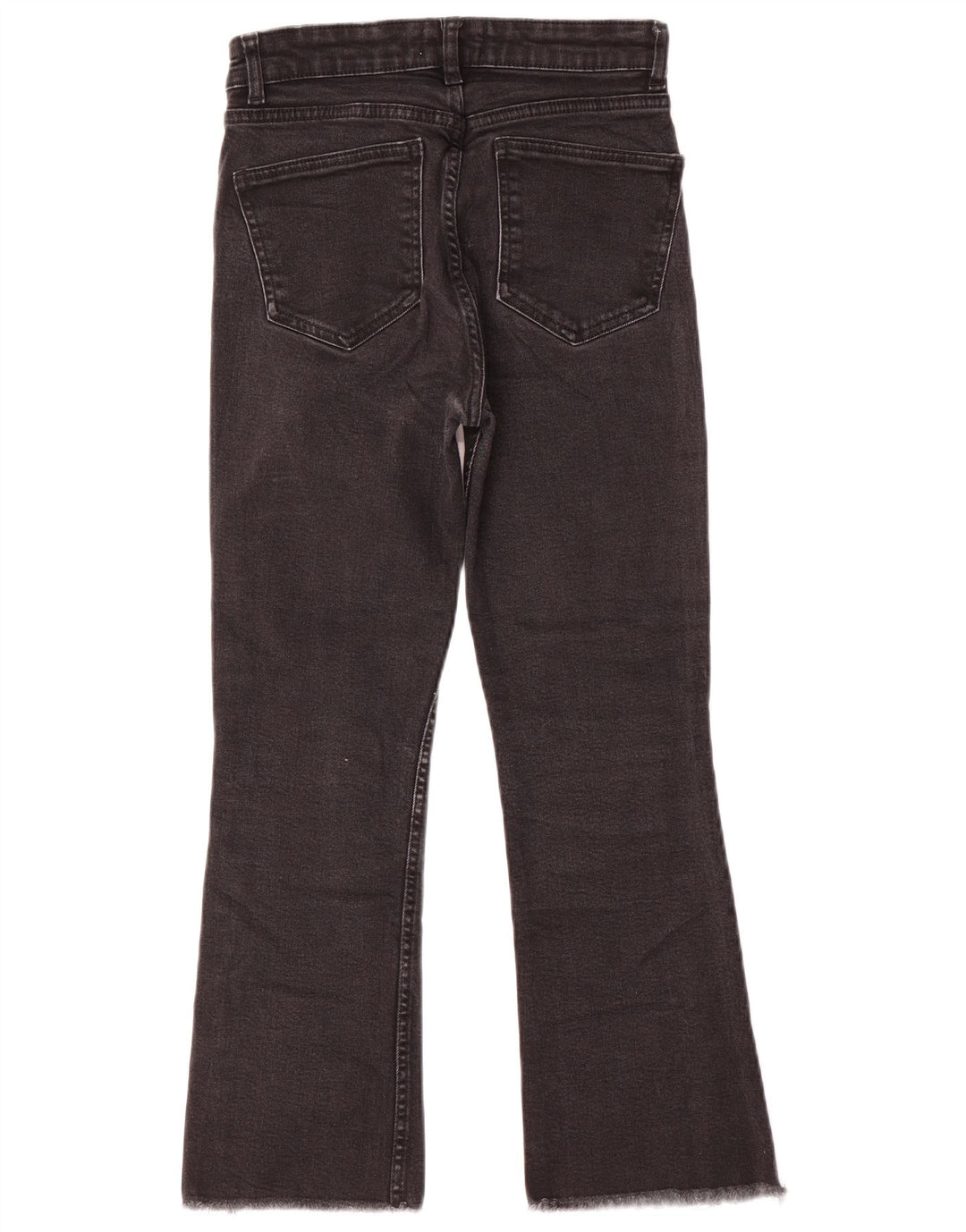 Jeans corti da donna Zara EU 38 piccoli W28 L25 neri
