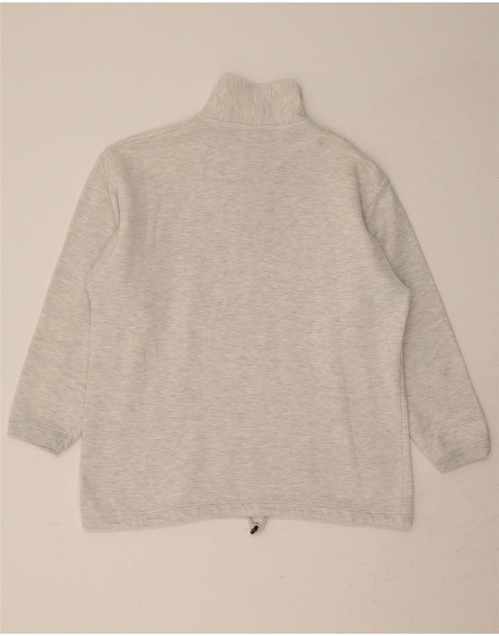 CHAMPION Mens Zip Neck Sweatshirt Jumper Small Grey Cotton Vintage Champion and Second-Hand Champion from Messina Hembry 