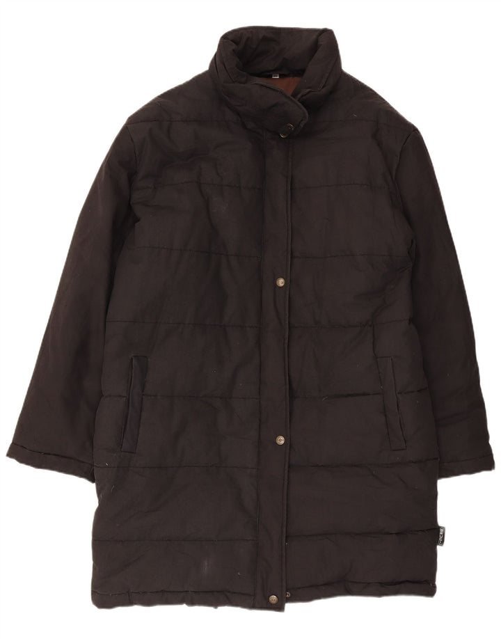 Piumino Donna Brugi IT 46 Large Nero Poliestere