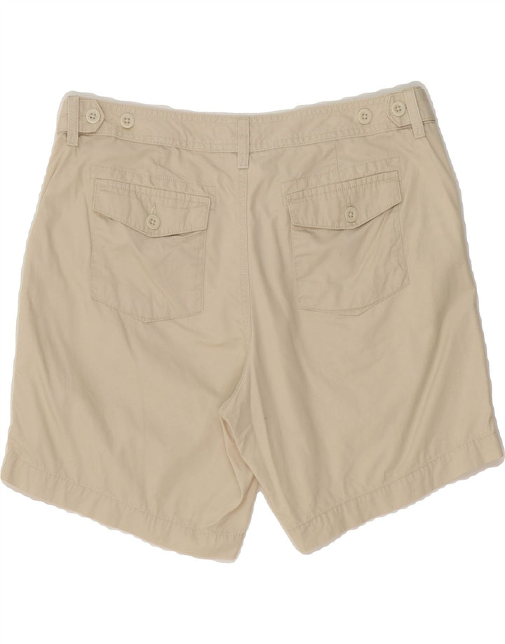 EDDIE BAUER Womens Chino Shorts US 8 Medium W32  Beige Cotton Vintage Eddie Bauer and Second-Hand Eddie Bauer from Messina Hembry 