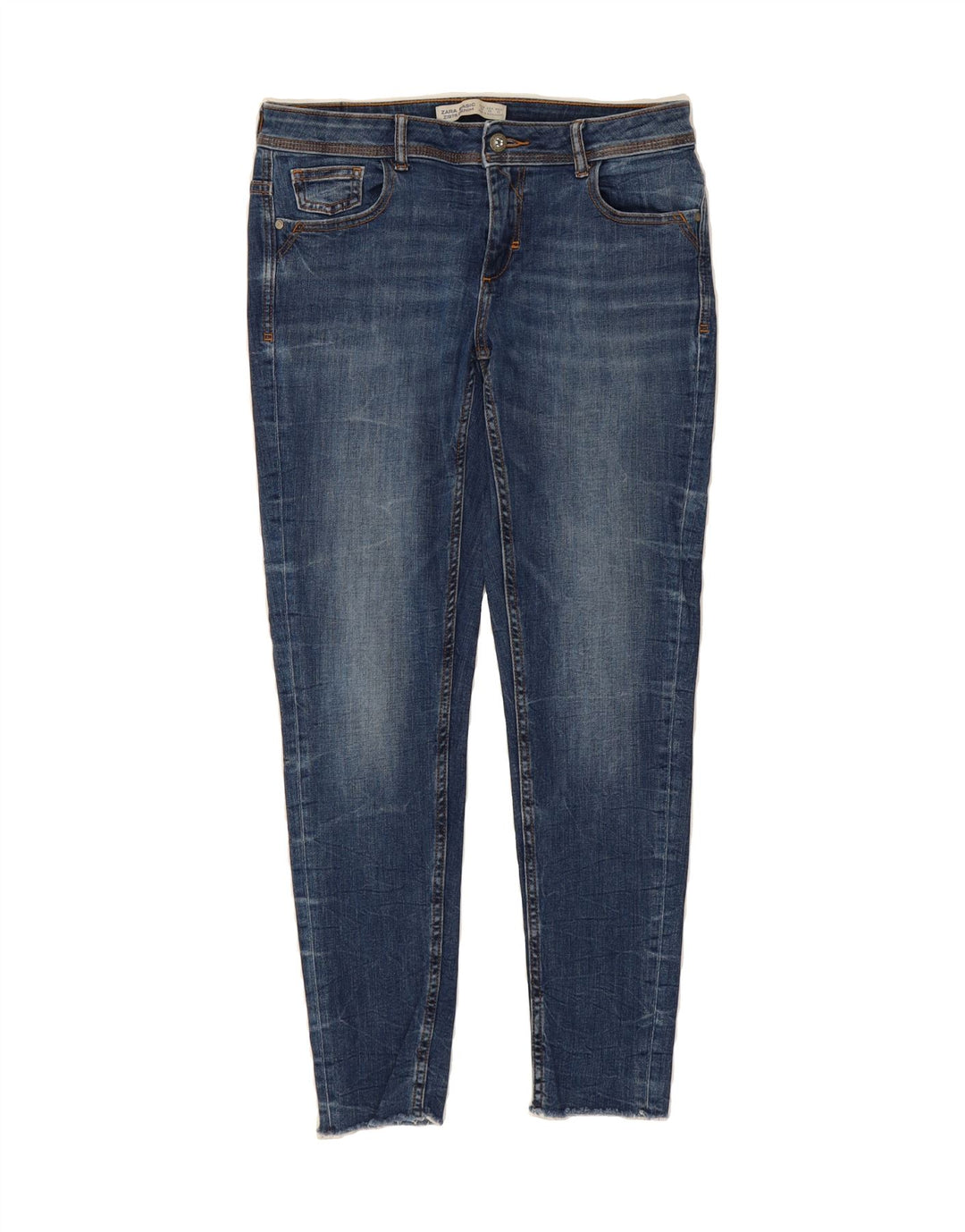 ZARA Womens Skinny Jeans EU 40 Medium W30 L28 Blue Vintage Zara and Second-Hand Zara from Messina Hembry 