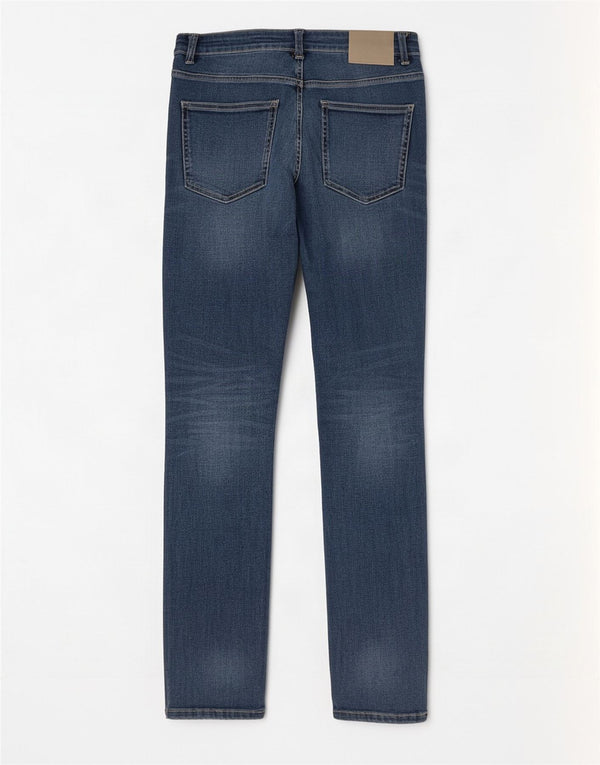 Jeans slim da donna Zara EU 40 medi W30 L27 Blu
