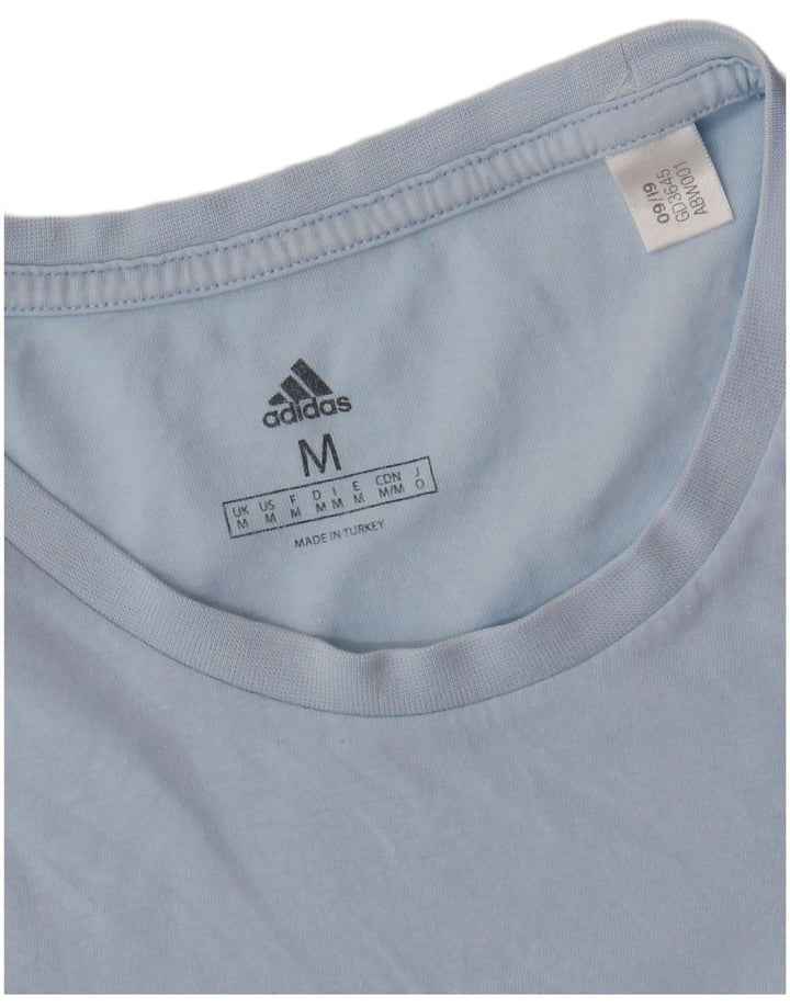T-shirt grafica da uomo ADIDAS Top blu medio