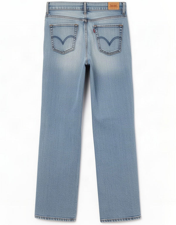 Levi's Jeans snellenti a vita alta 512 da donna US 14 XL W32 L31 Blu
