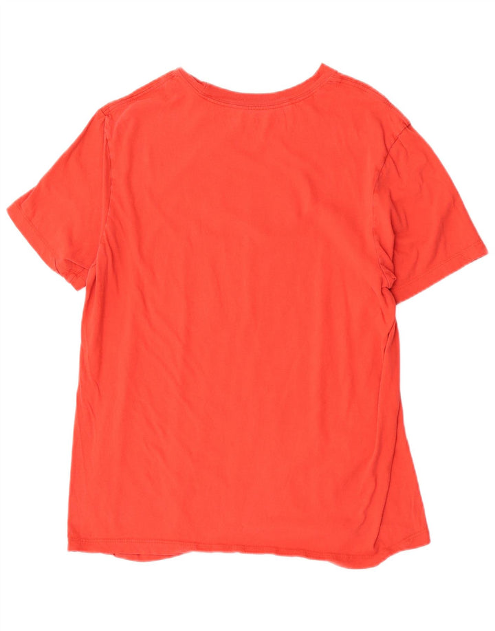 T-shirt grafica da uomo Nike Top in cotone rosso medio