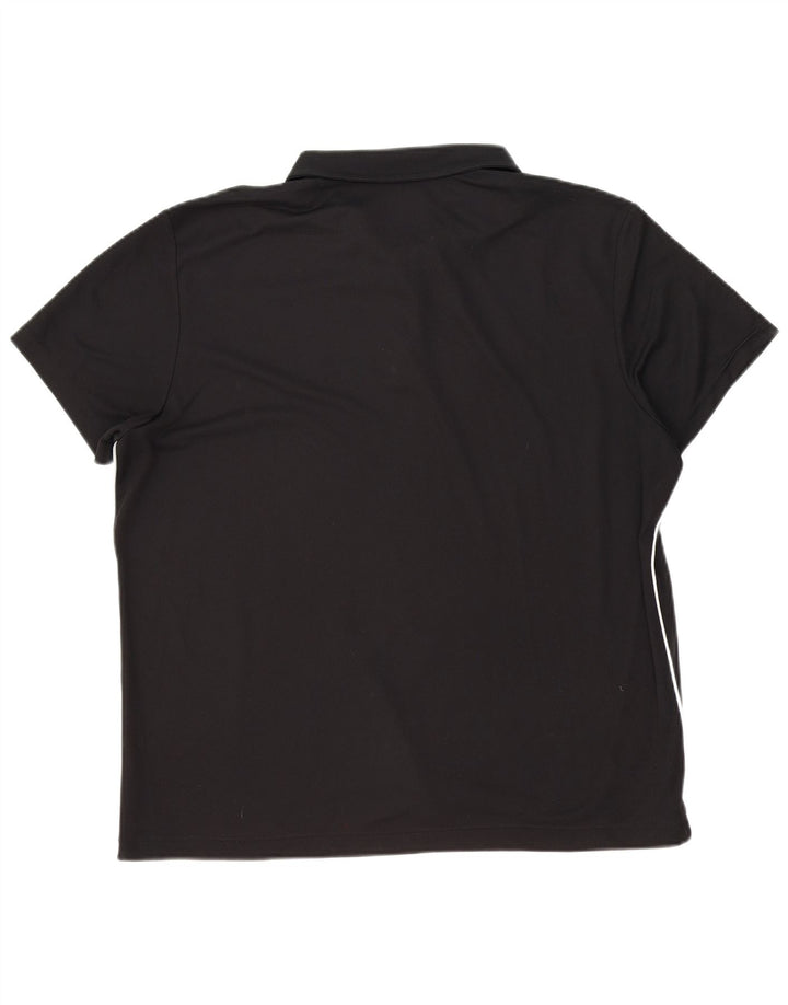 Polo ADIDAS Climalite da uomo XL Nera