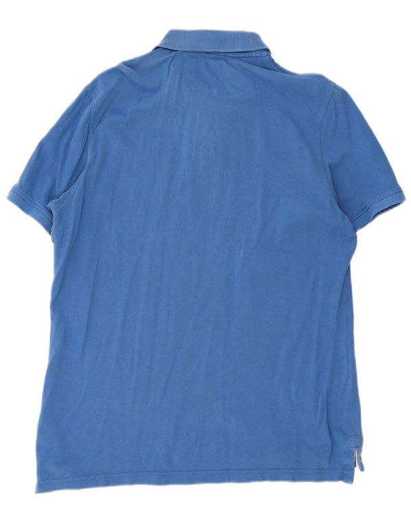 Crew Clothing Polo da uomo grande in cotone blu