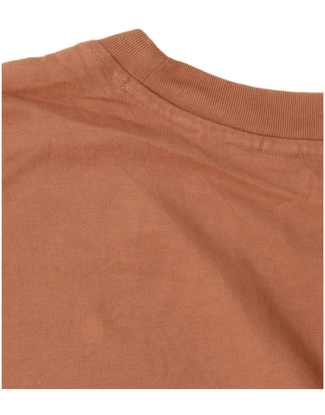 T-shirt da uomo Adidas Top in cotone marrone medio