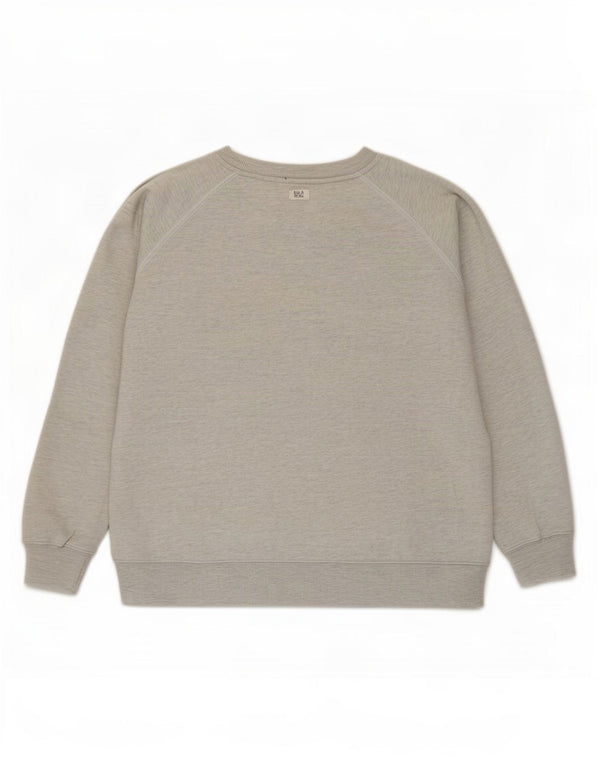 Felpa grafica da donna Billabong UK 12 Grigio medio chiazzato