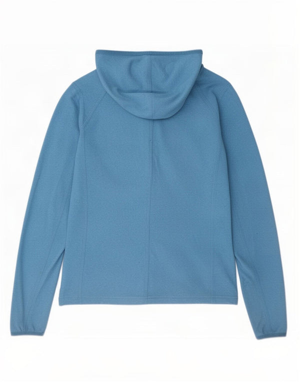 Giacca in pile con cappuccio da donna The North Face UK 14 Poliestere blu medio