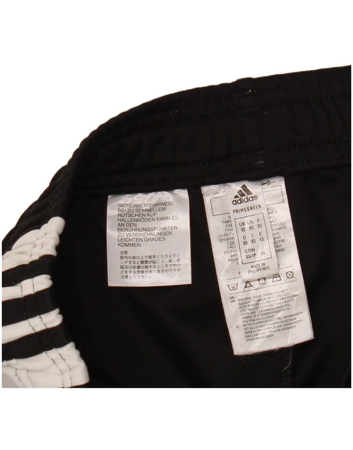 Pantaloni da tuta grafica da uomo Adidas XS poliestere color block nero