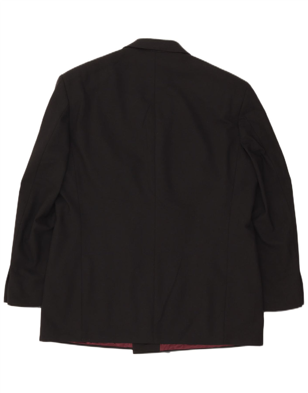 Giacca blazer doppiopetto da uomo Marks & Spencer UK 44 XL poliestere nero