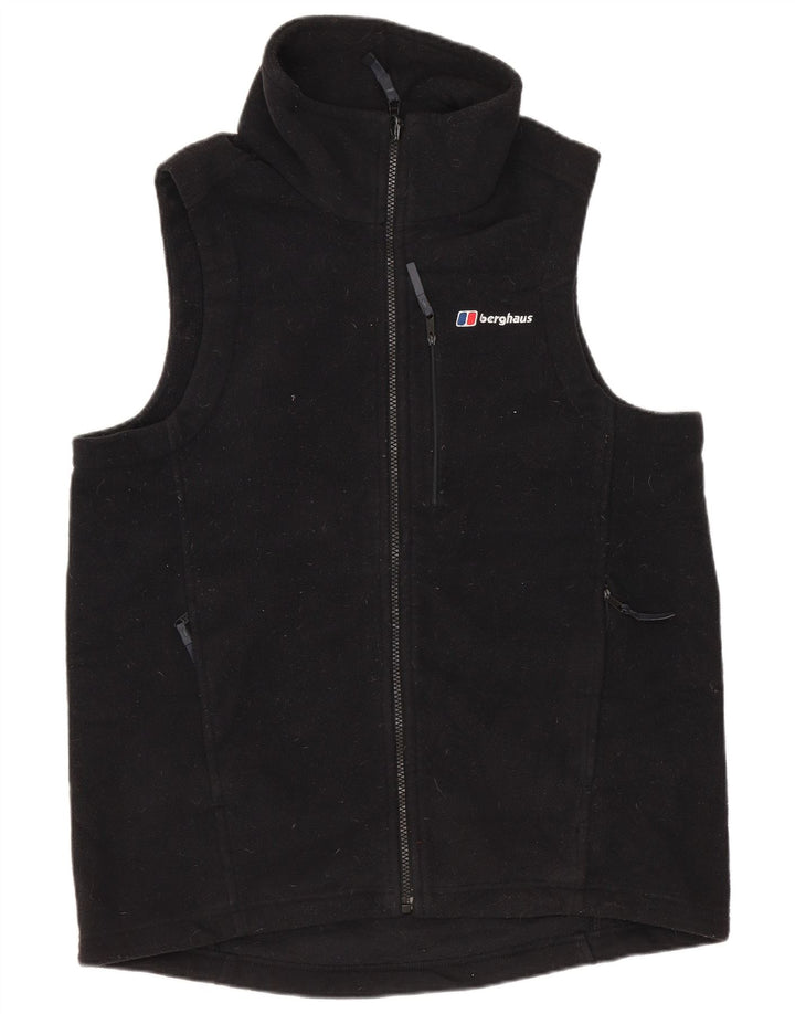 Gilet in pile da uomo BERGHAUS UK 36 piccolo poliestere nero