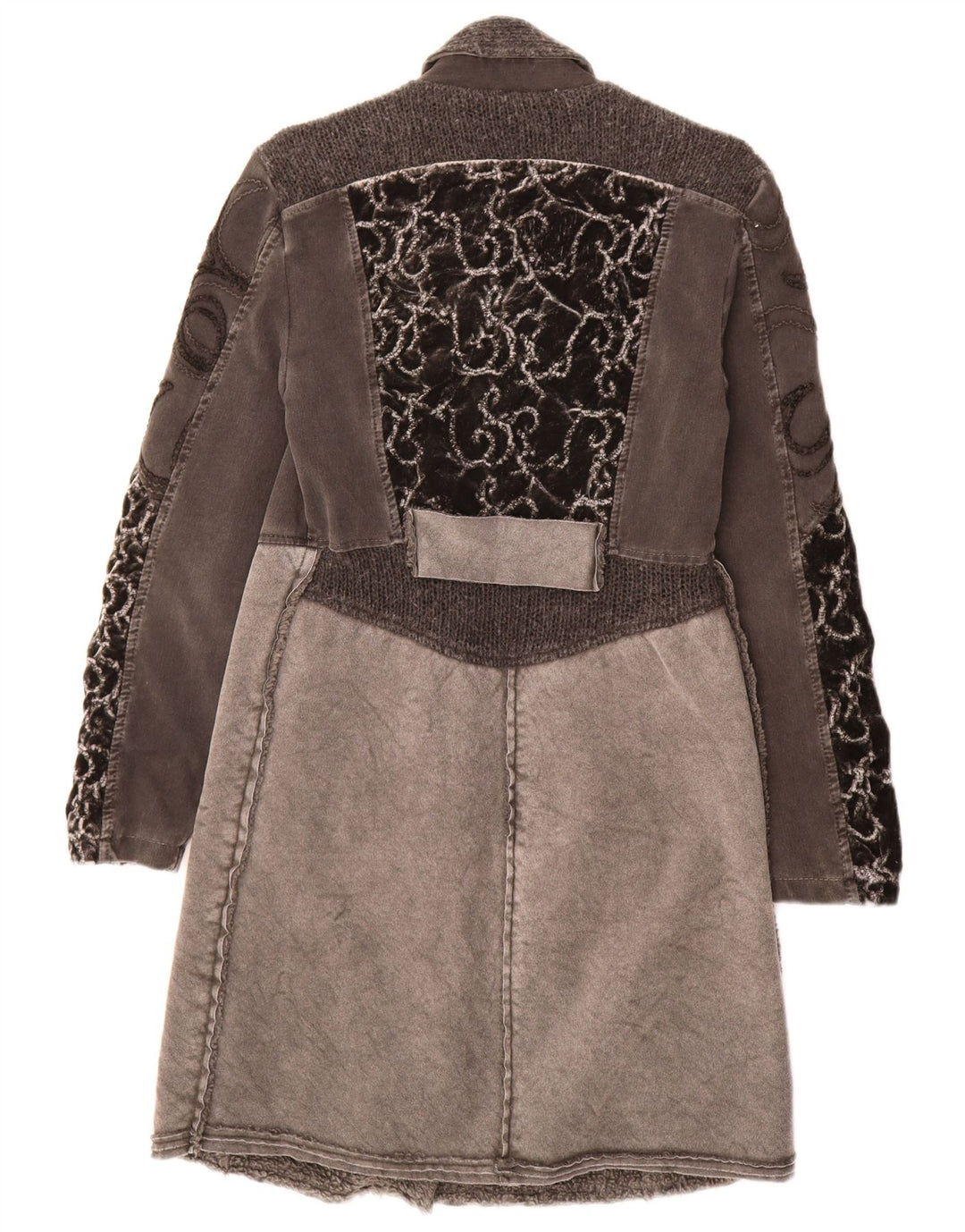 Soprabito da donna Elisa Cavaletti UK 10 Small Grey Paisley