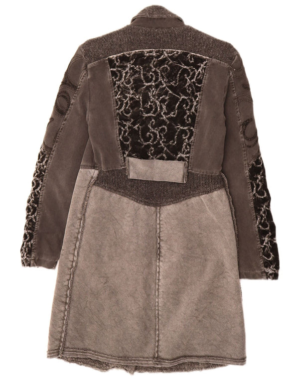 Soprabito da donna Elisa Cavaletti UK 10 Small Grey Paisley