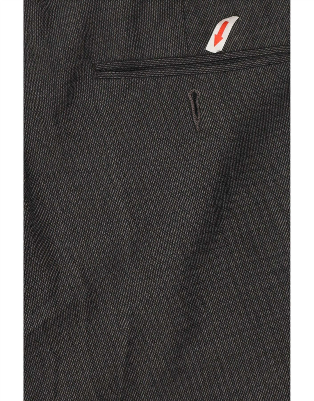 Pantaloni casual vestibilità regolare da uomo Marks & Spencer W42 L29 poliestere grigio