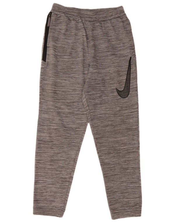 Pantaloni da tuta NIKE da ragazzo Dri Fit Joggers 13-14 anni XL grigio chiazzato