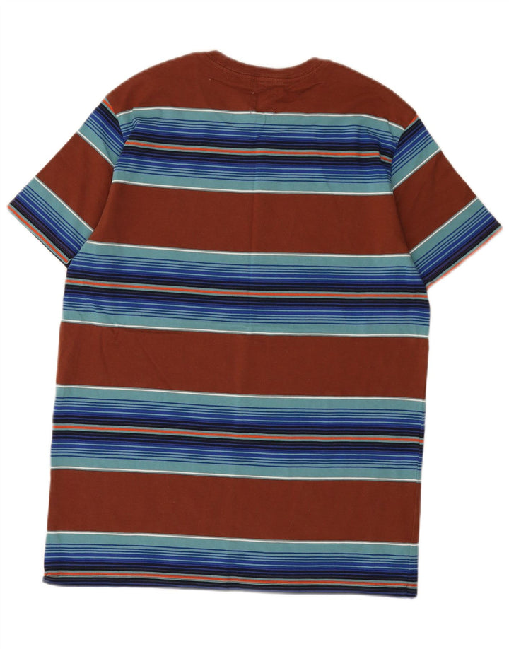 T-shirt Levi's da uomo con vestibilità standard, top marrone medio a righe