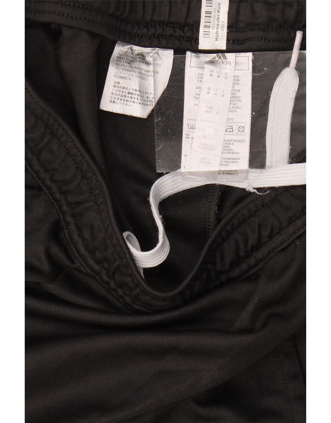 Pantaloni da tuta ADIDAS Aeroready da uomo in poliestere nero medio