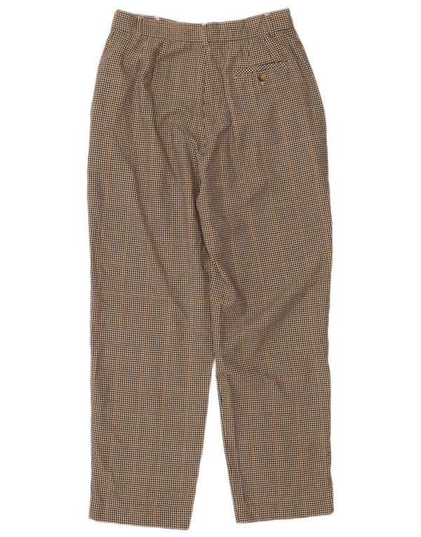 Pantaloni casual larghi da donna Izod US 12 Large W30 L28 Poliestere beige