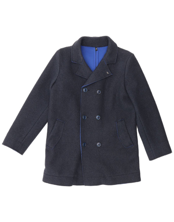 Cappotto da marinaio per ragazzi Armani Junior 11-12 anni blu navy