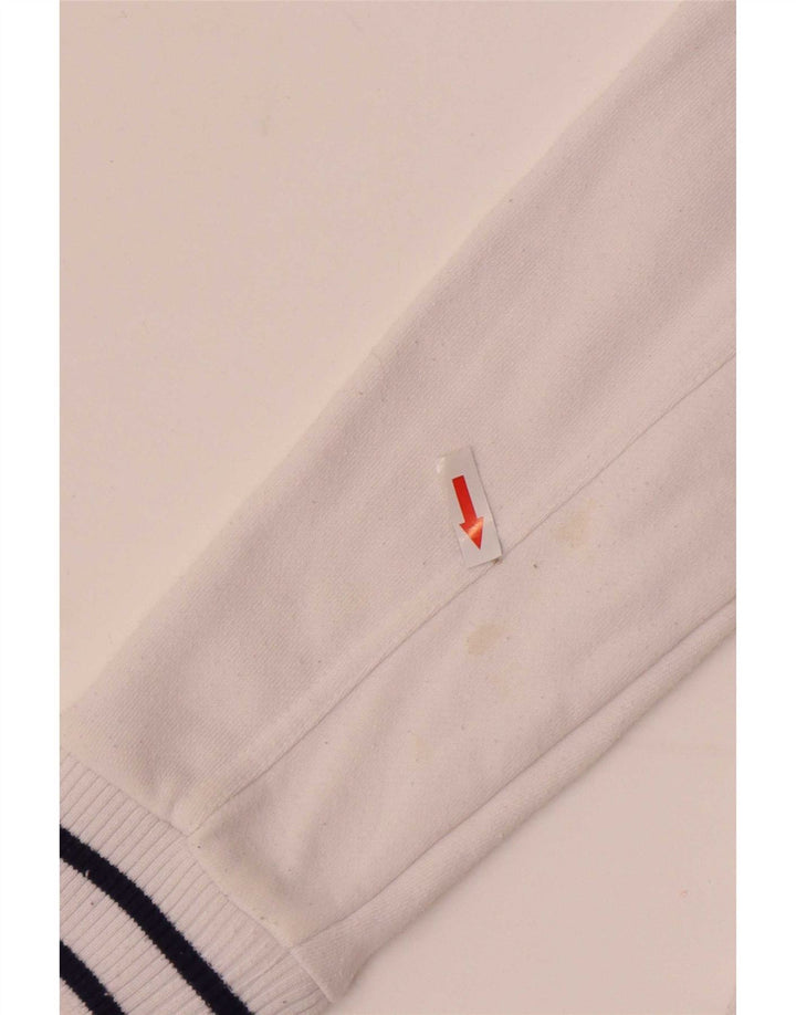 Felpa da donna Fila Jumper UK 14 cotone bianco medio