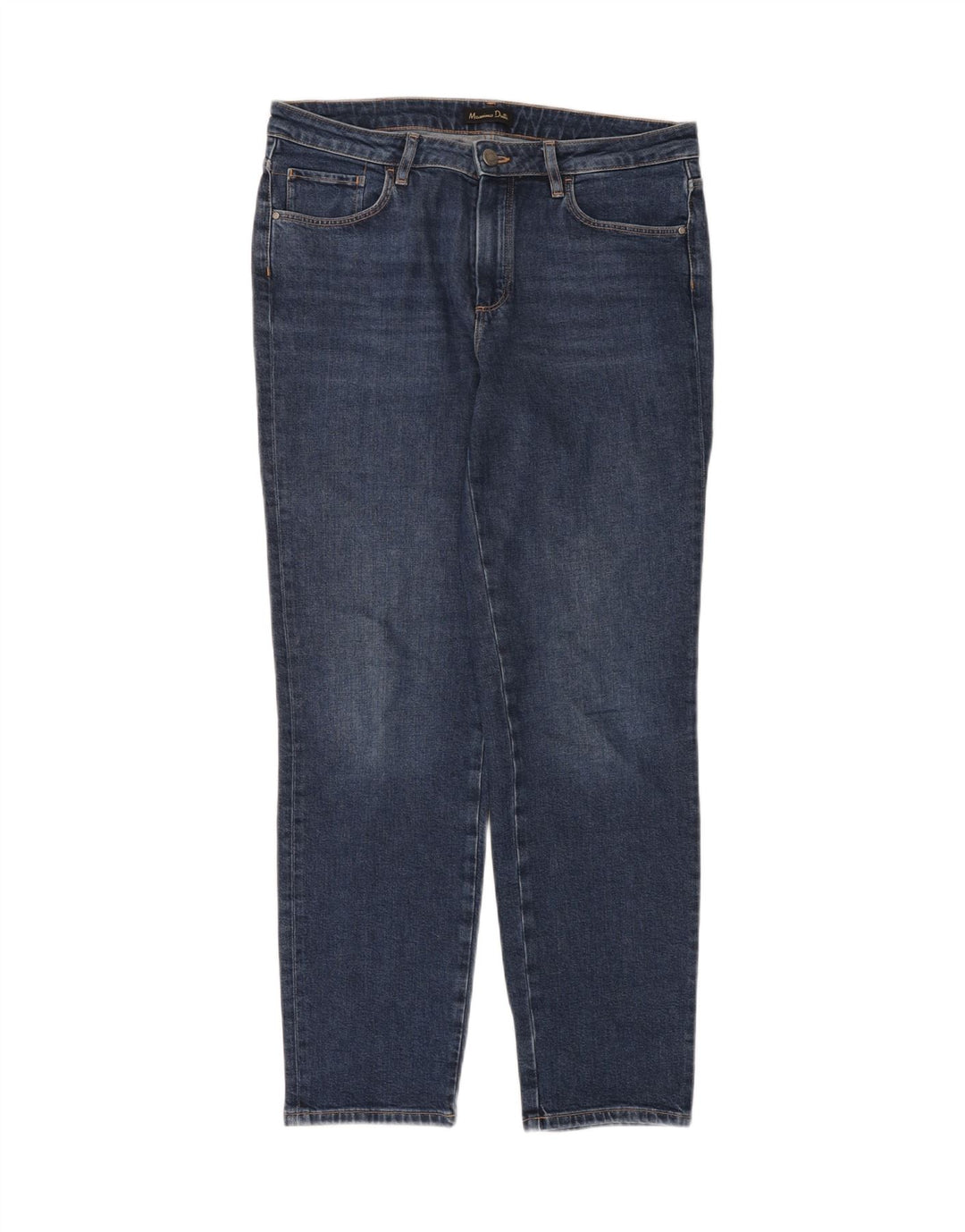 Jeans slim da donna Massimo Dutti EU 40 medio W30 L30 cotone blu