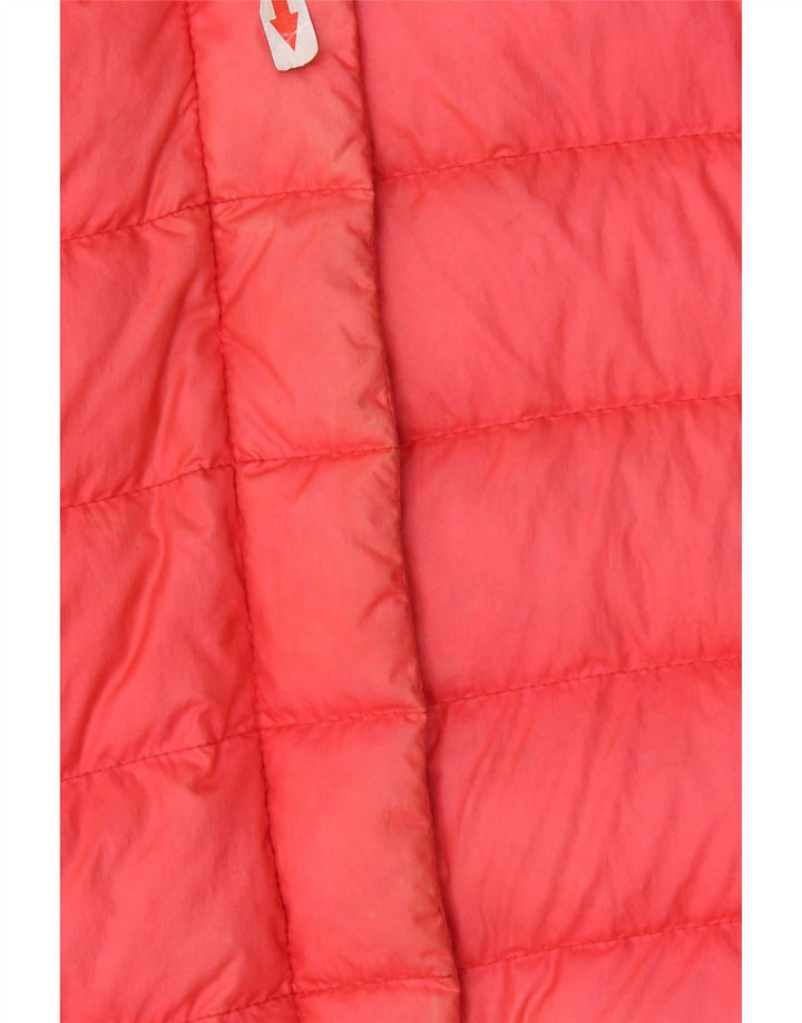 Gilet imbottito da donna Timberland UK 14 nylon rosa medio