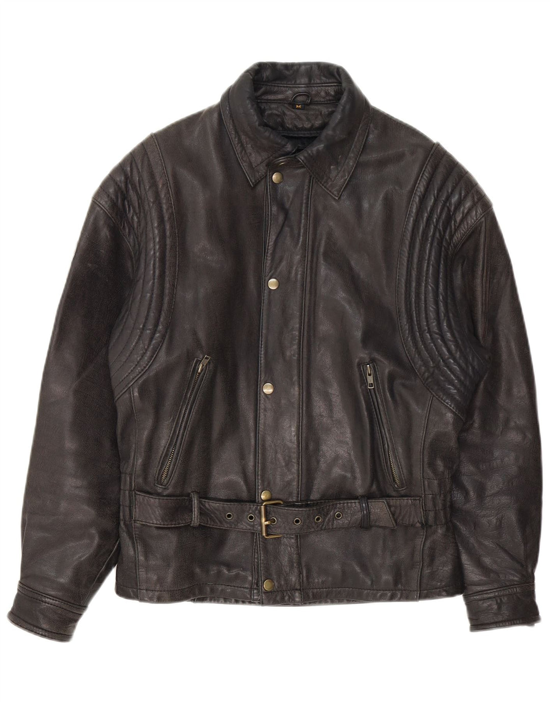 Giacca da moto da uomo EUROX Harley Davidson Moto Racer UK 38 media nera