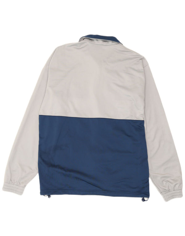 Giacca da tuta da uomo Diadora UK 42 Large Blu Navy Colourblock