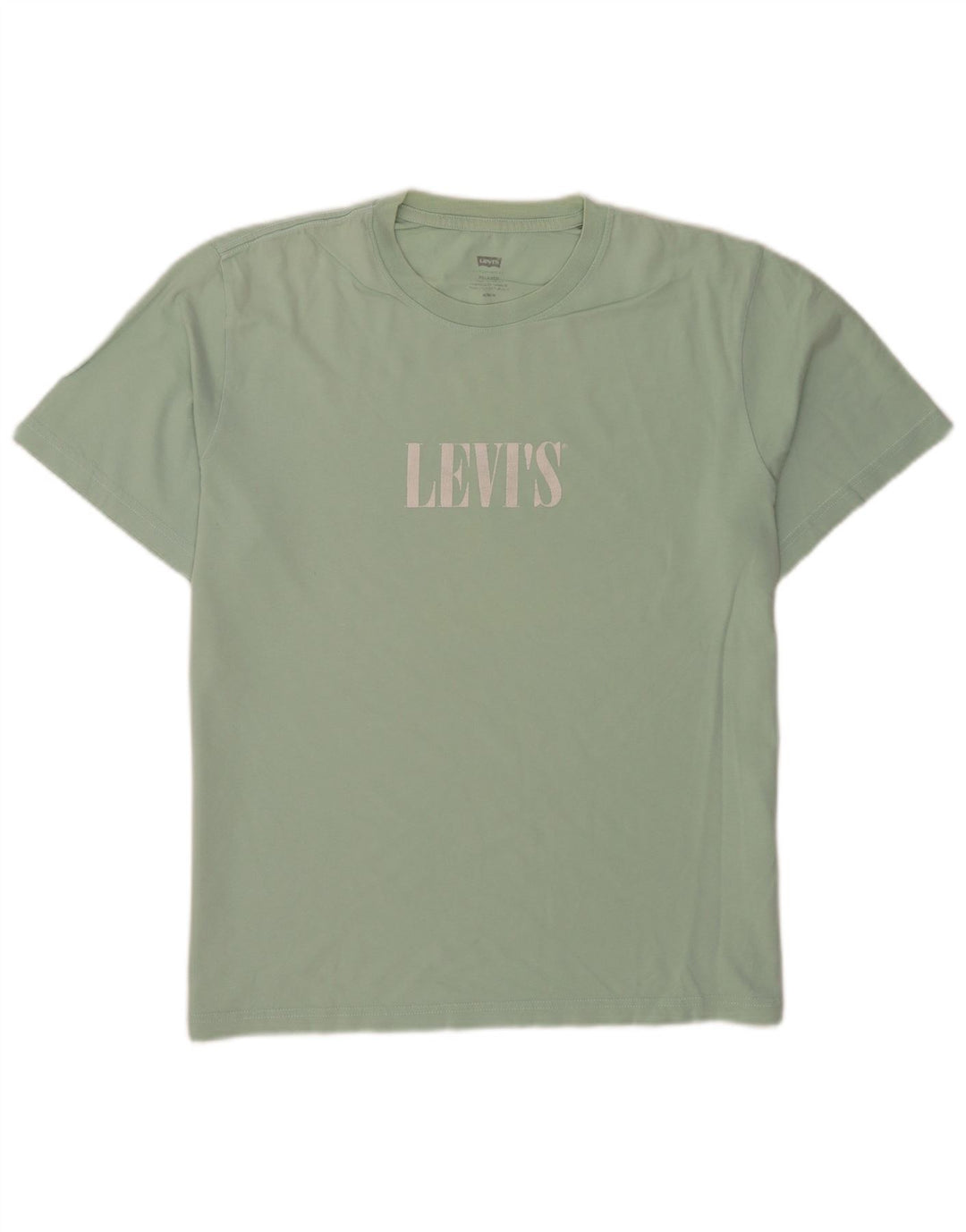 T-shirt grafica da uomo con vestibilità rilassata Levi's Top in cotone verde medio