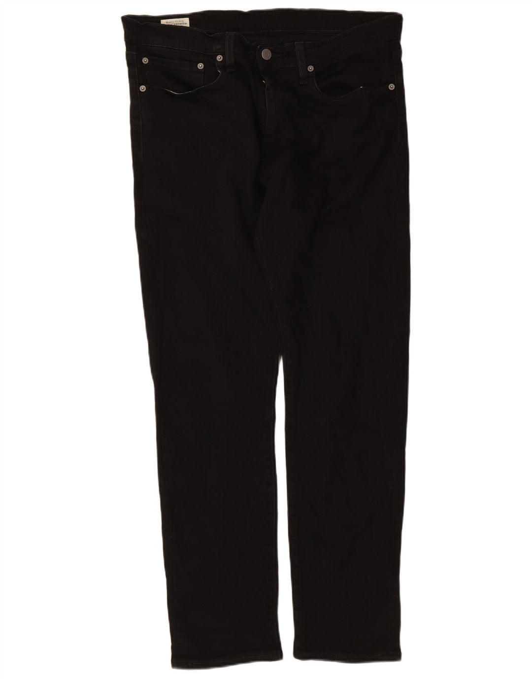 Jeans Levi's 512 slim affusolati da donna W34 L30 neri