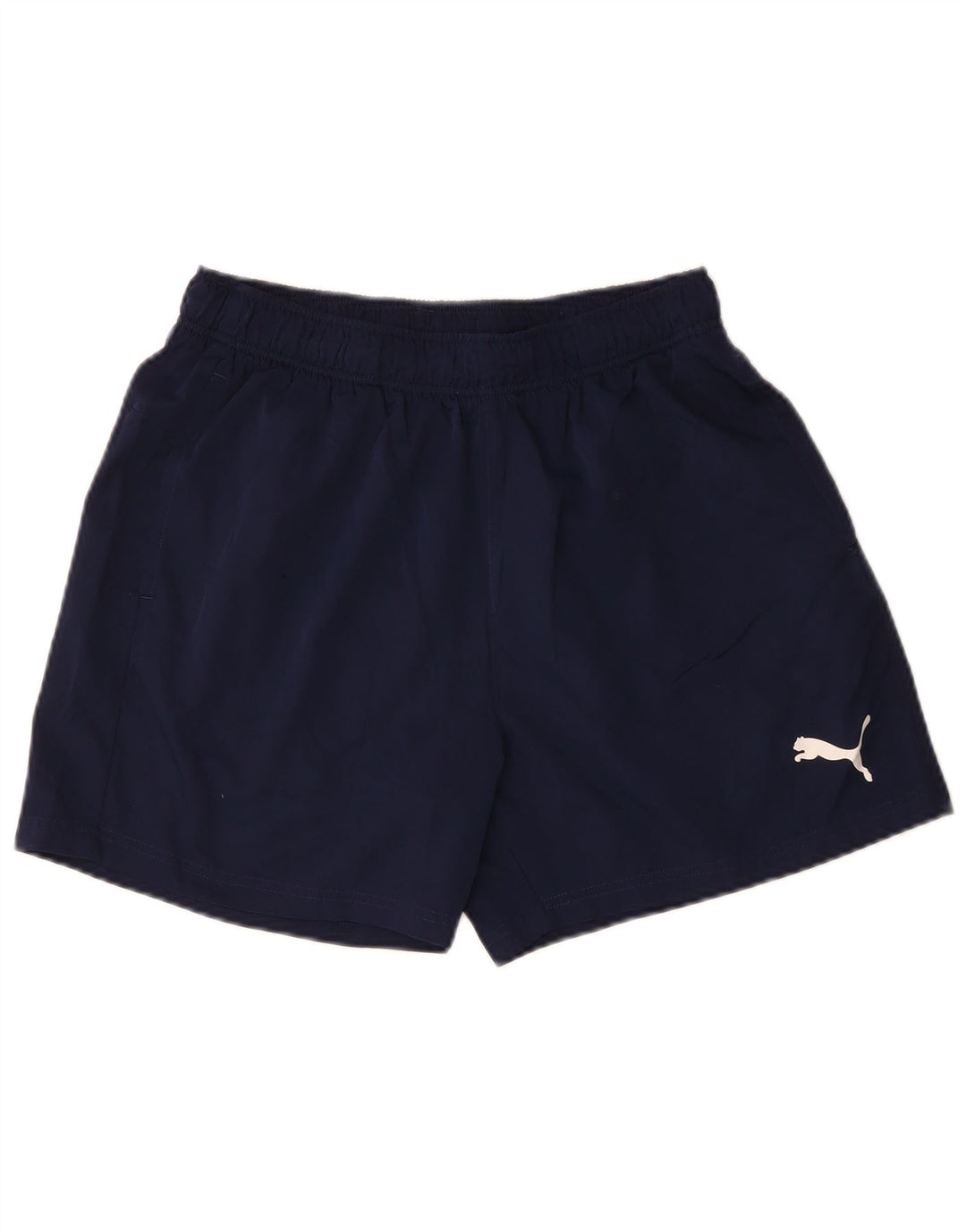 Pantaloncini sportivi da uomo Puma Large in poliestere blu navy