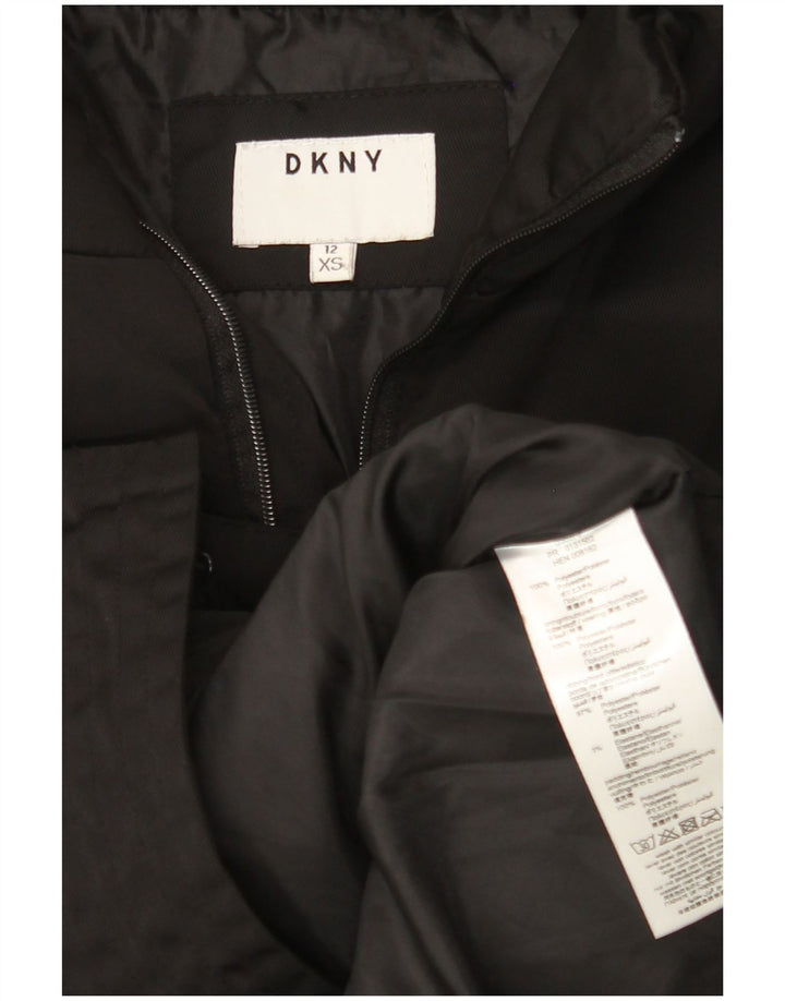 Giacca imbottita per ragazze DKNY 11-12 anni XS poliestere nero