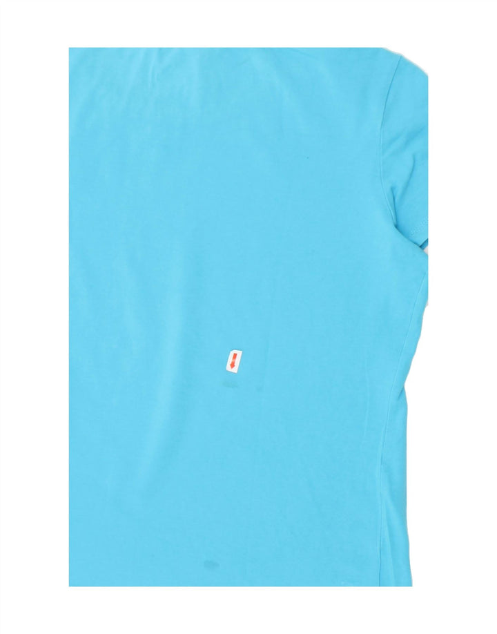 ADIDAS Womens T-Shirt Top UK 16 Large Blue Vintage Adidas and Second-Hand Adidas from Messina Hembry 