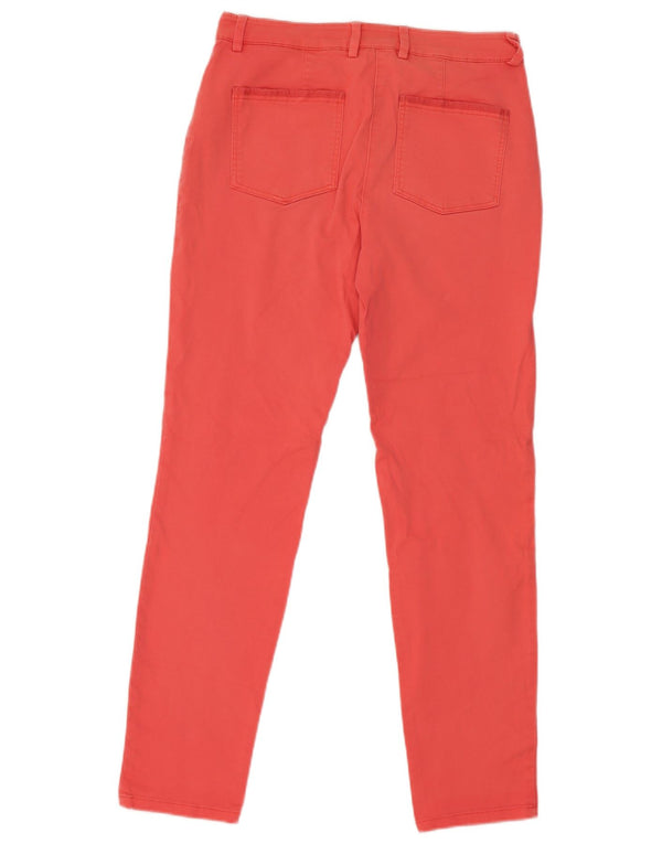 Pantaloni chino slim da donna Boden UK 8 piccoli W28 L28 cotone rosso