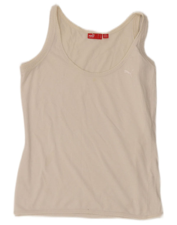 Canotta da donna Puma UK 8 Small Bianco sporco