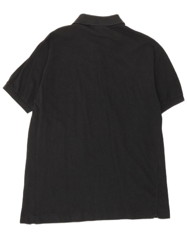 Polo da uomo LACOSTE taglia 4 media in cotone nero